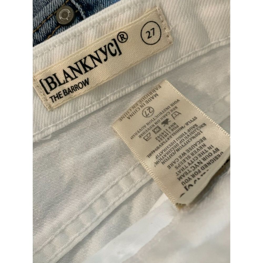 Blank NYC White Neutral Minimalist High-Rise Eyelet Shorts Size 27 NEW C42 - Picture 10 of 13